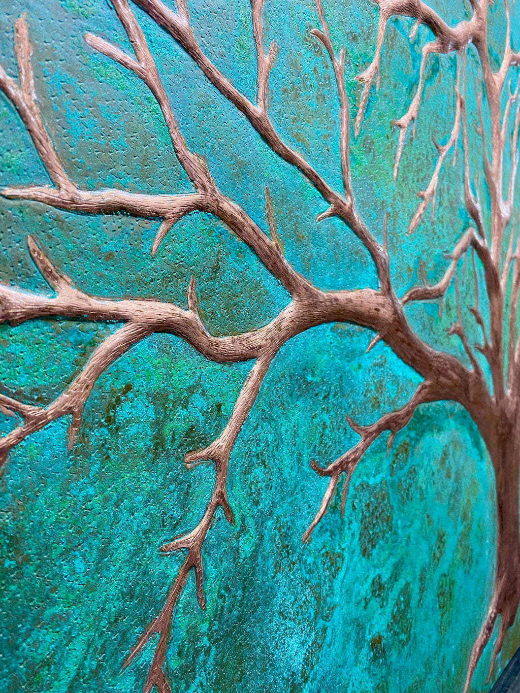 Ancient Tree Copper Backsplash