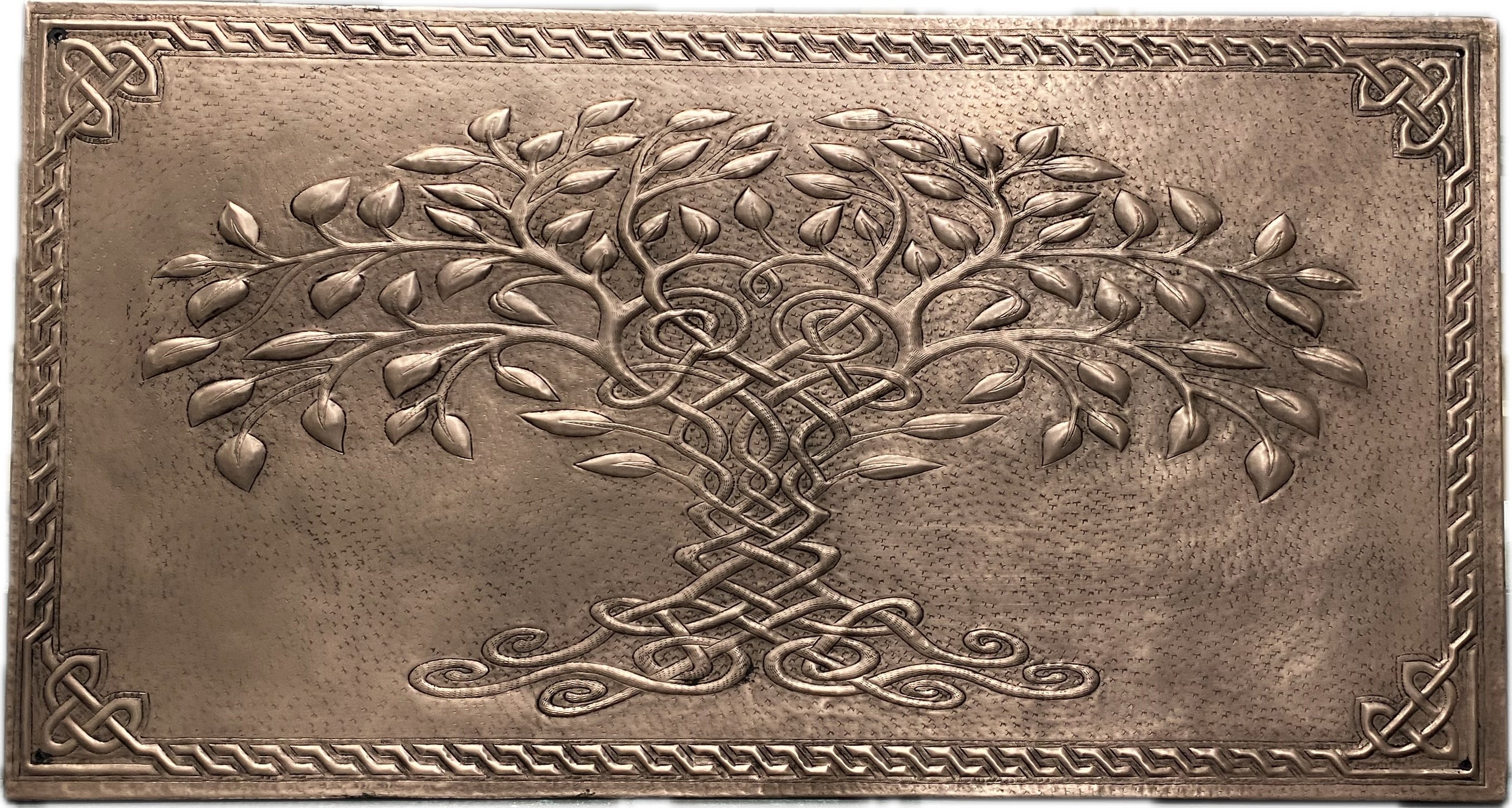 Celtic Tree of Life Copper Backsplash