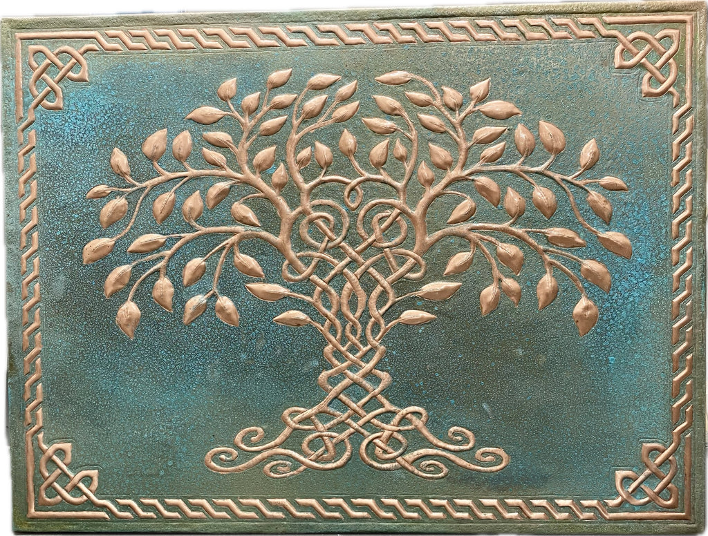 Celtic Tree of Life Copper Backsplash