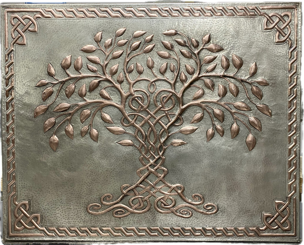 Celtic Tree of Life Copper Backsplash