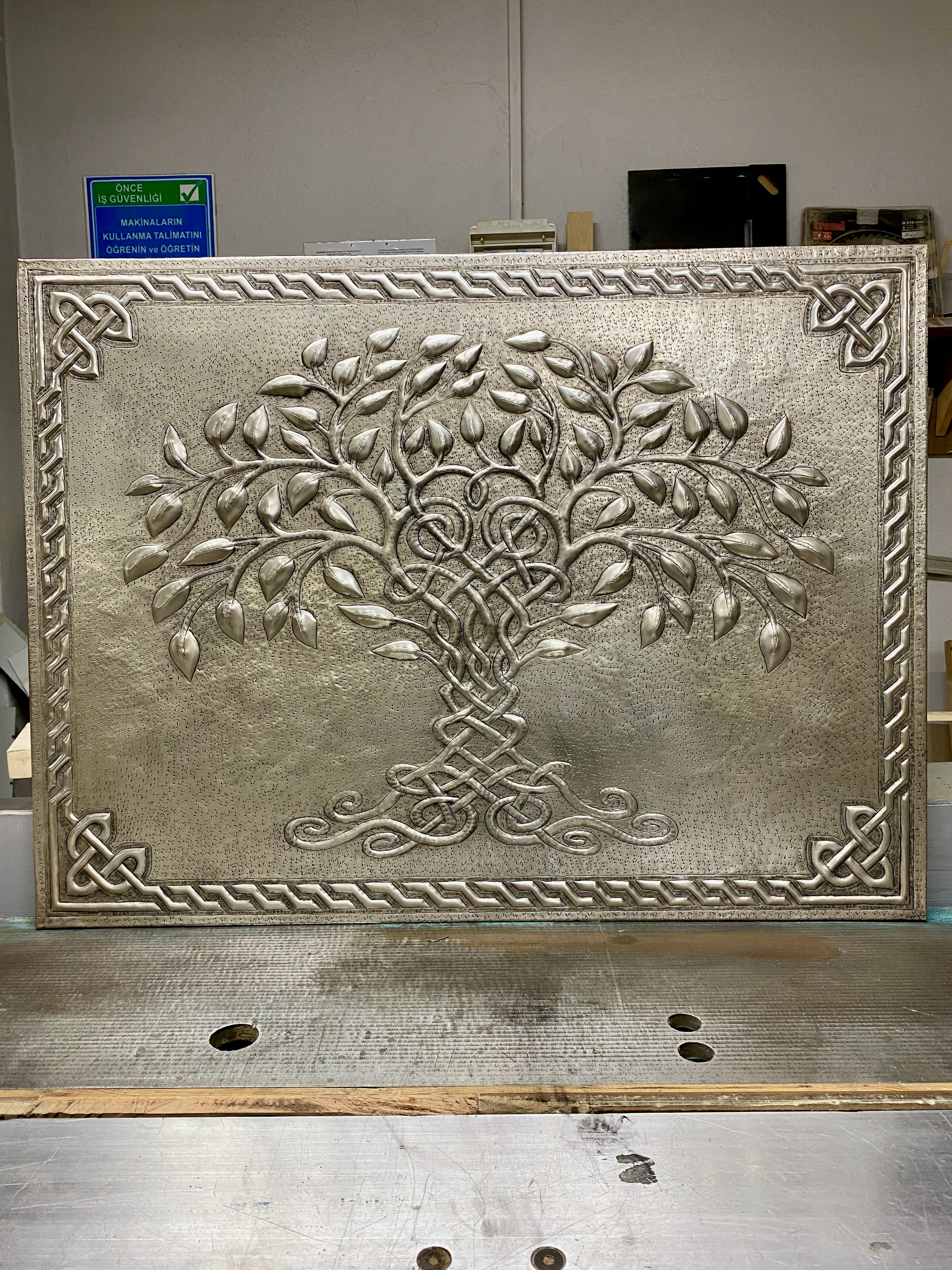 Celtic Tree of Life Copper Backsplash