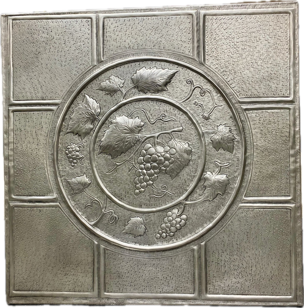 Grapevine Medallion Copper Backsplash