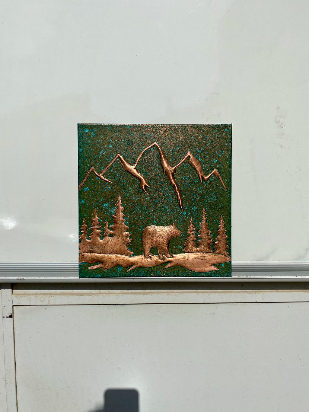 Mountain Bear Copper Backsplash