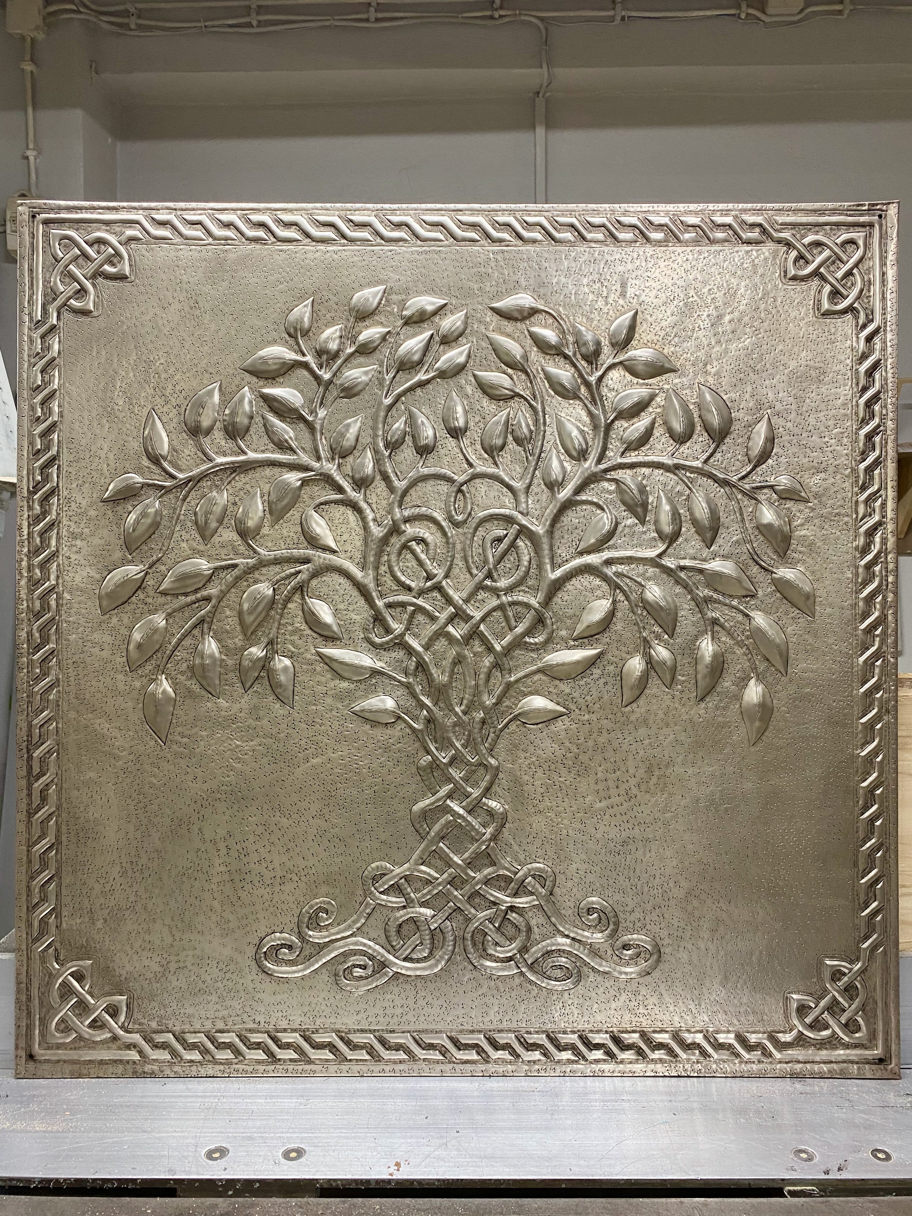 Celtic Tree of Life Copper Backsplash