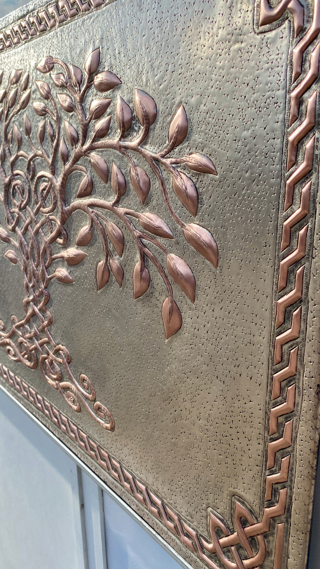 Celtic Tree of Life Copper Backsplash