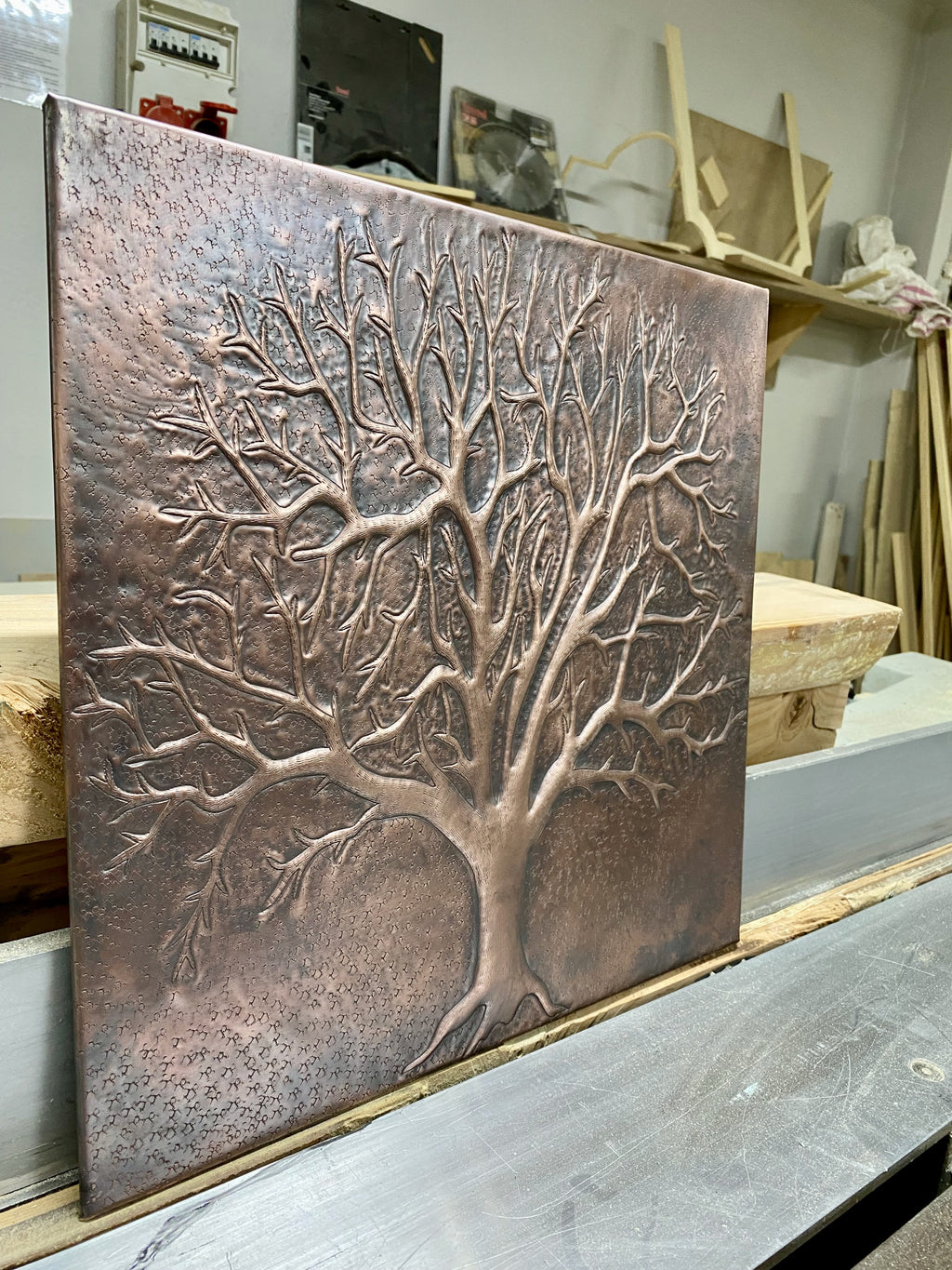 Ancient Tree Copper Backsplash
