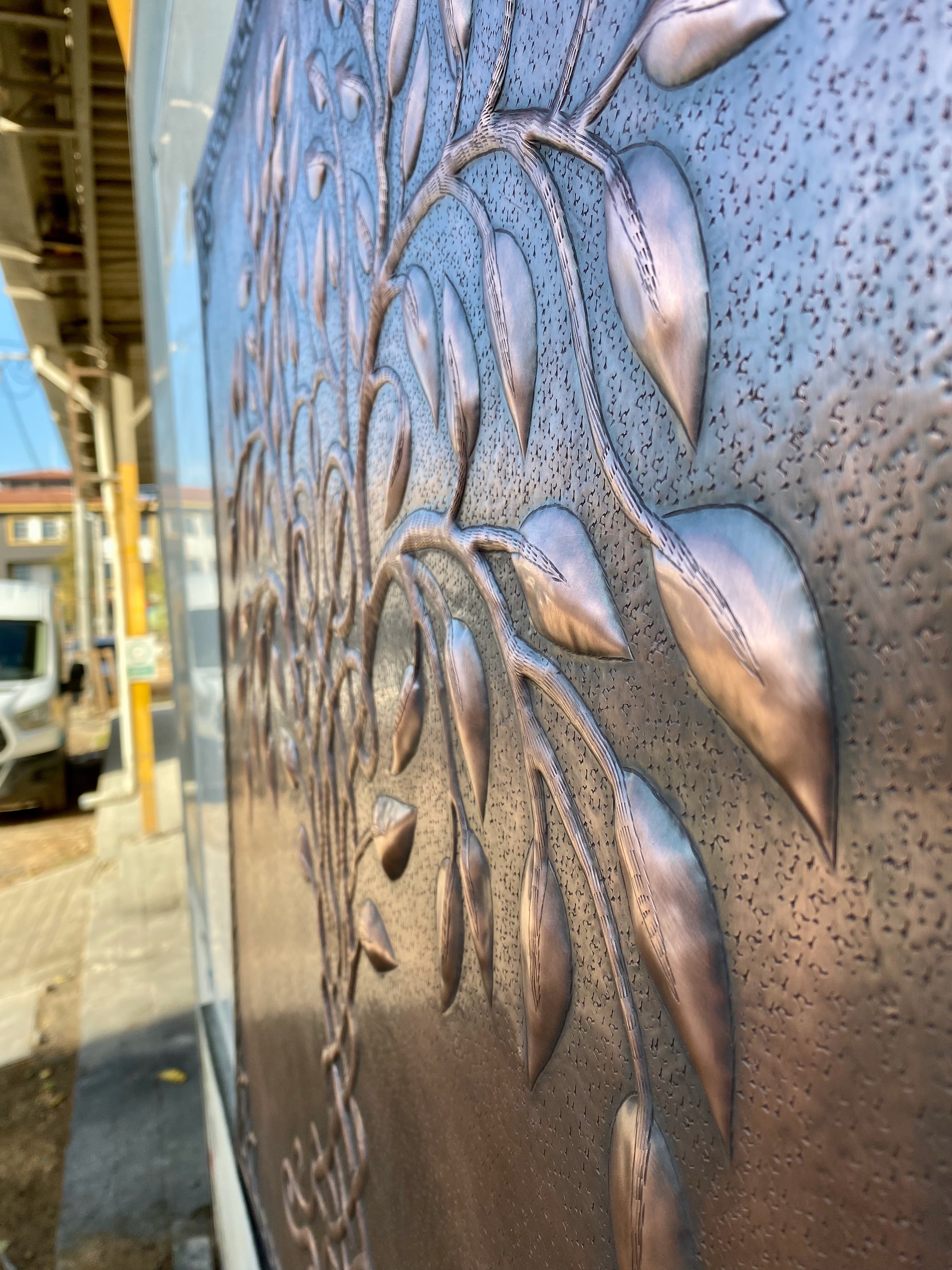 Celtic Tree of Life Copper Backsplash