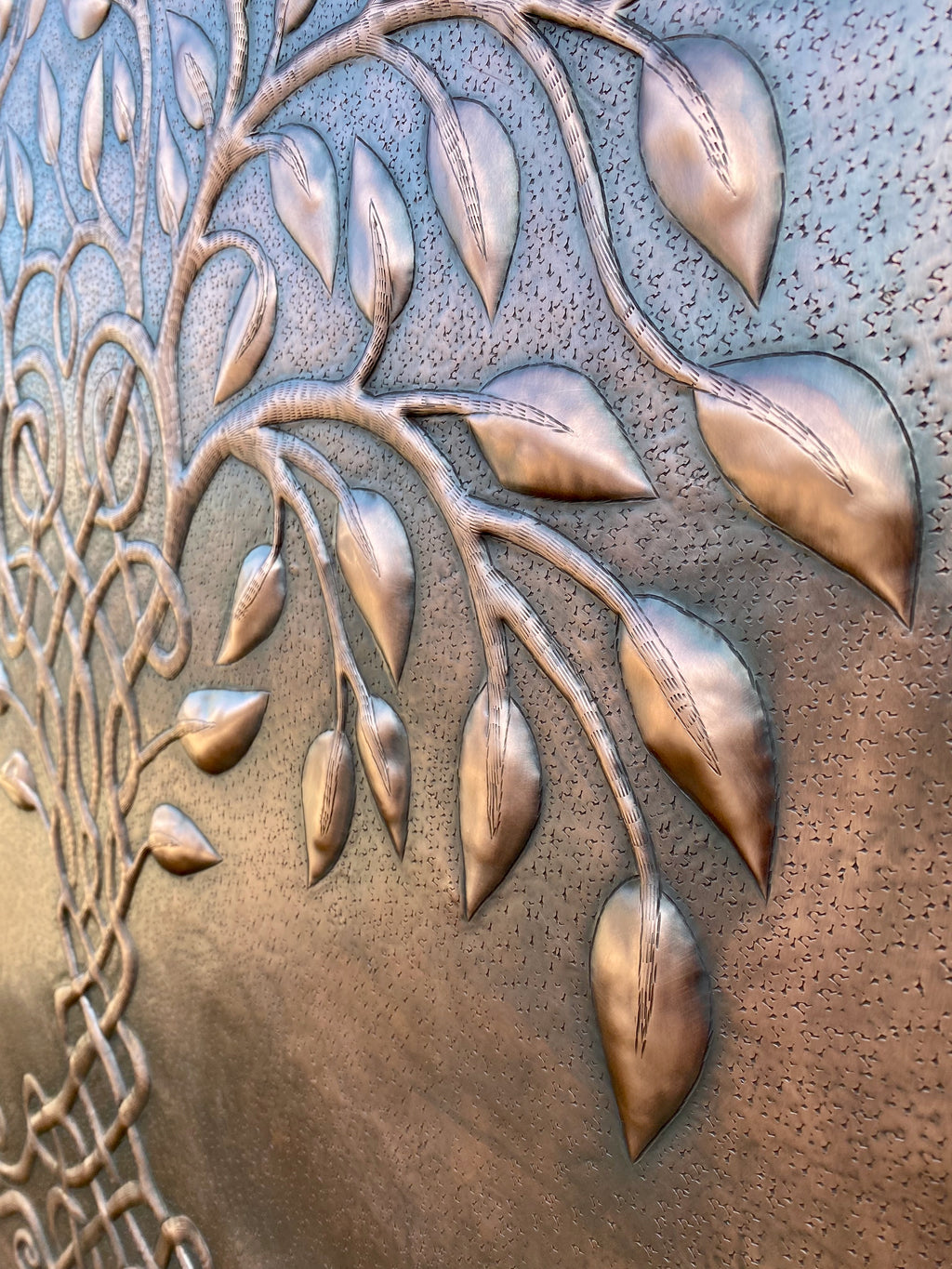 Celtic Tree of Life Copper Backsplash