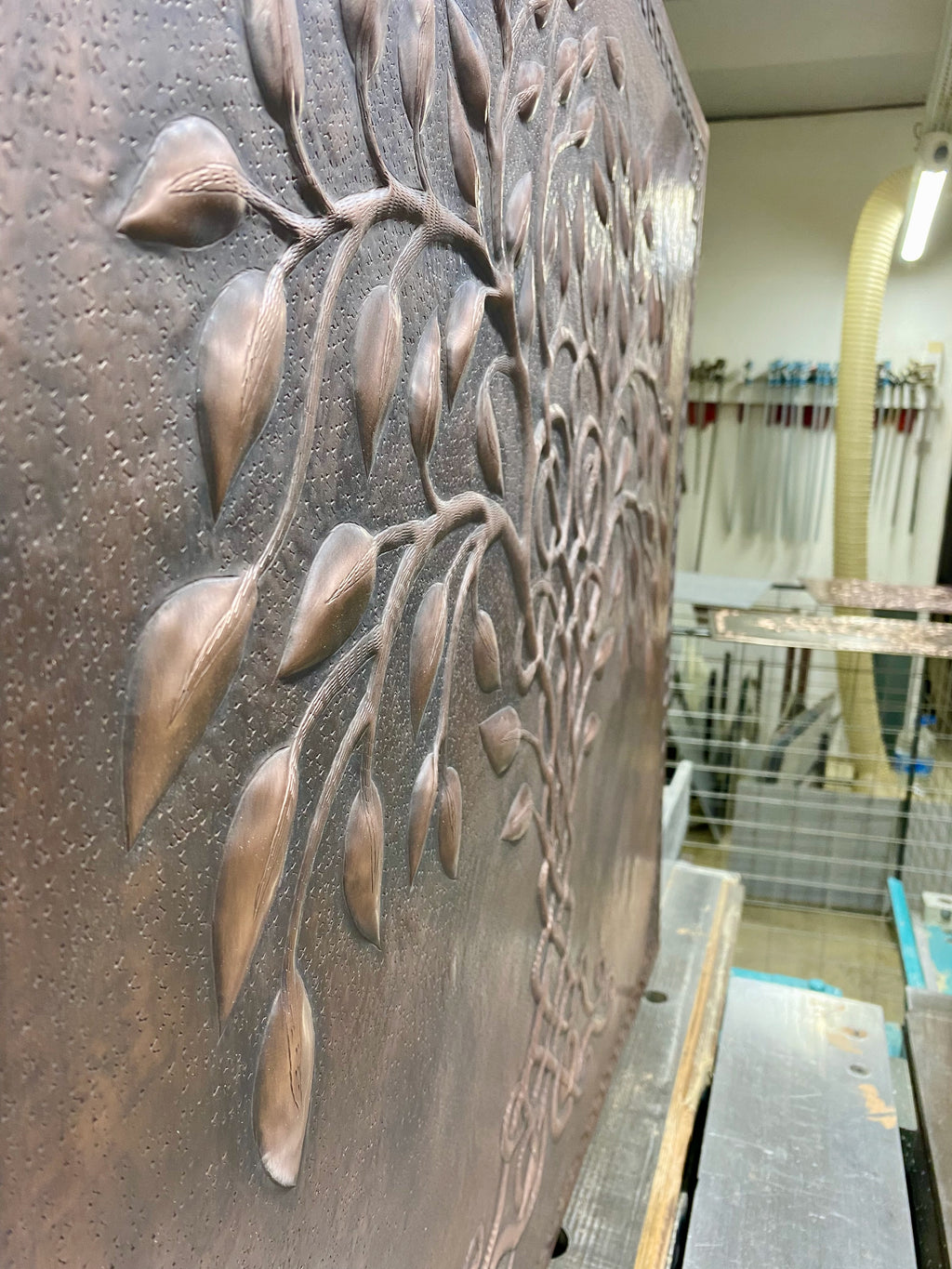 Celtic Tree of Life Copper Backsplash