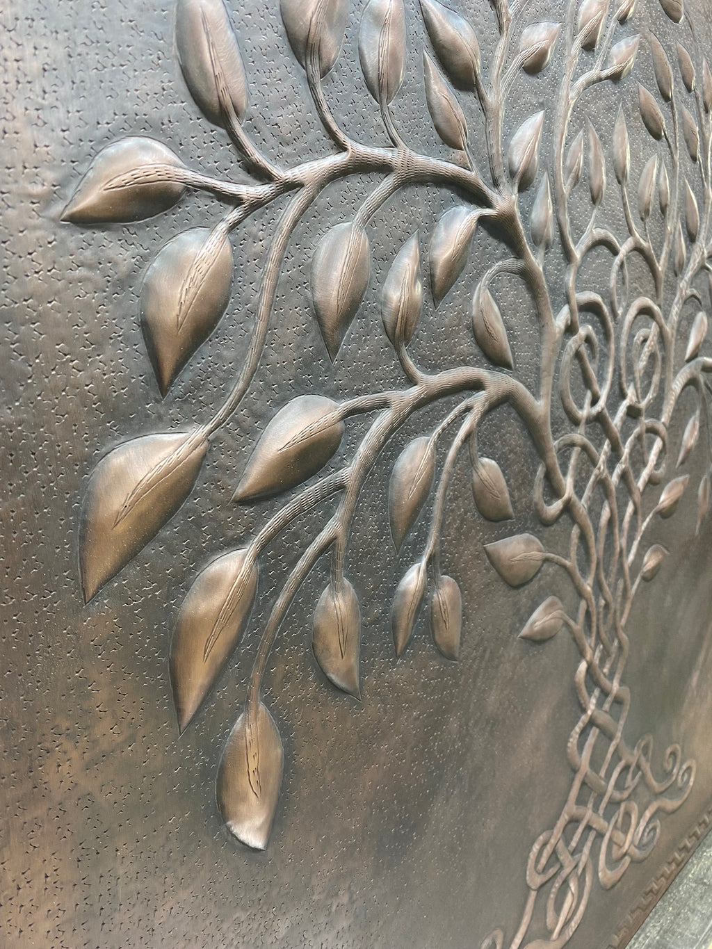 Celtic Tree of Life Copper Backsplash