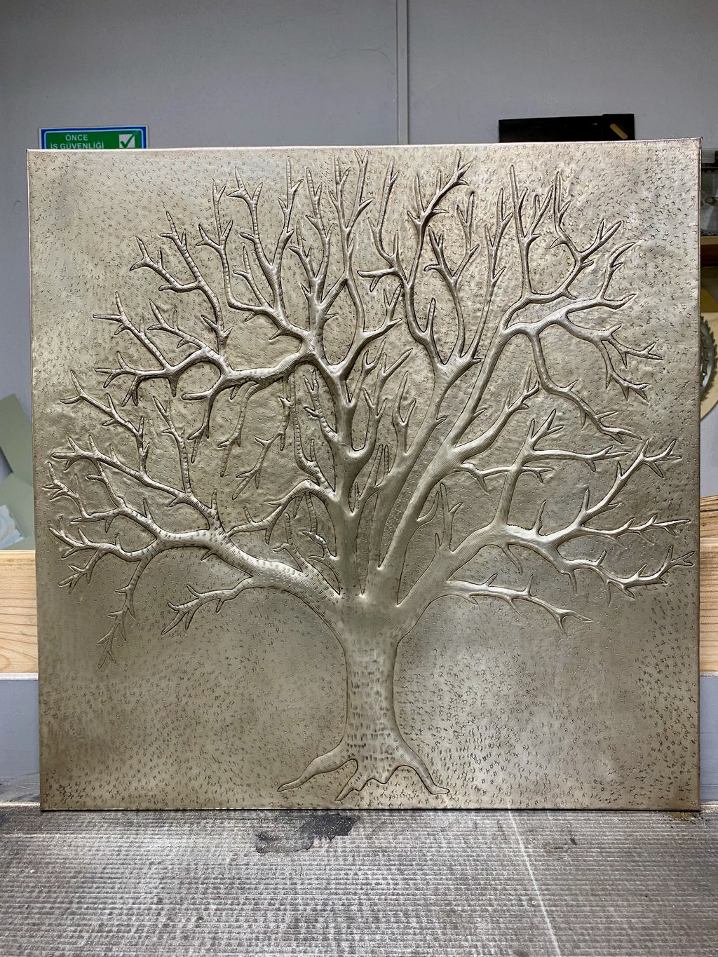 Ancient Tree Copper Backsplash