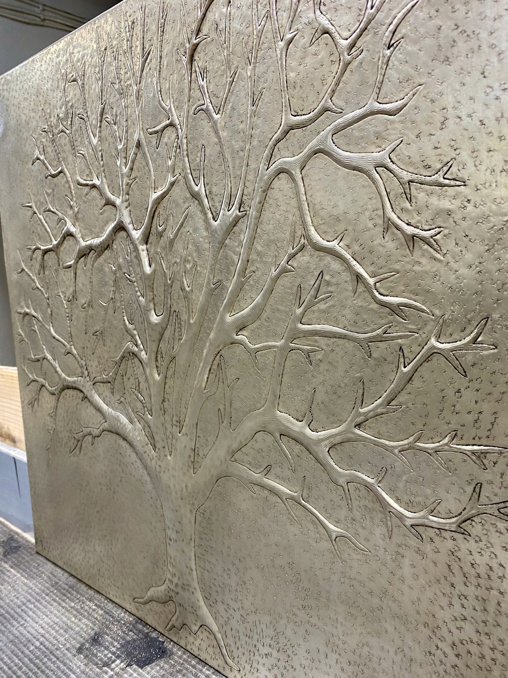Ancient Tree Copper Backsplash
