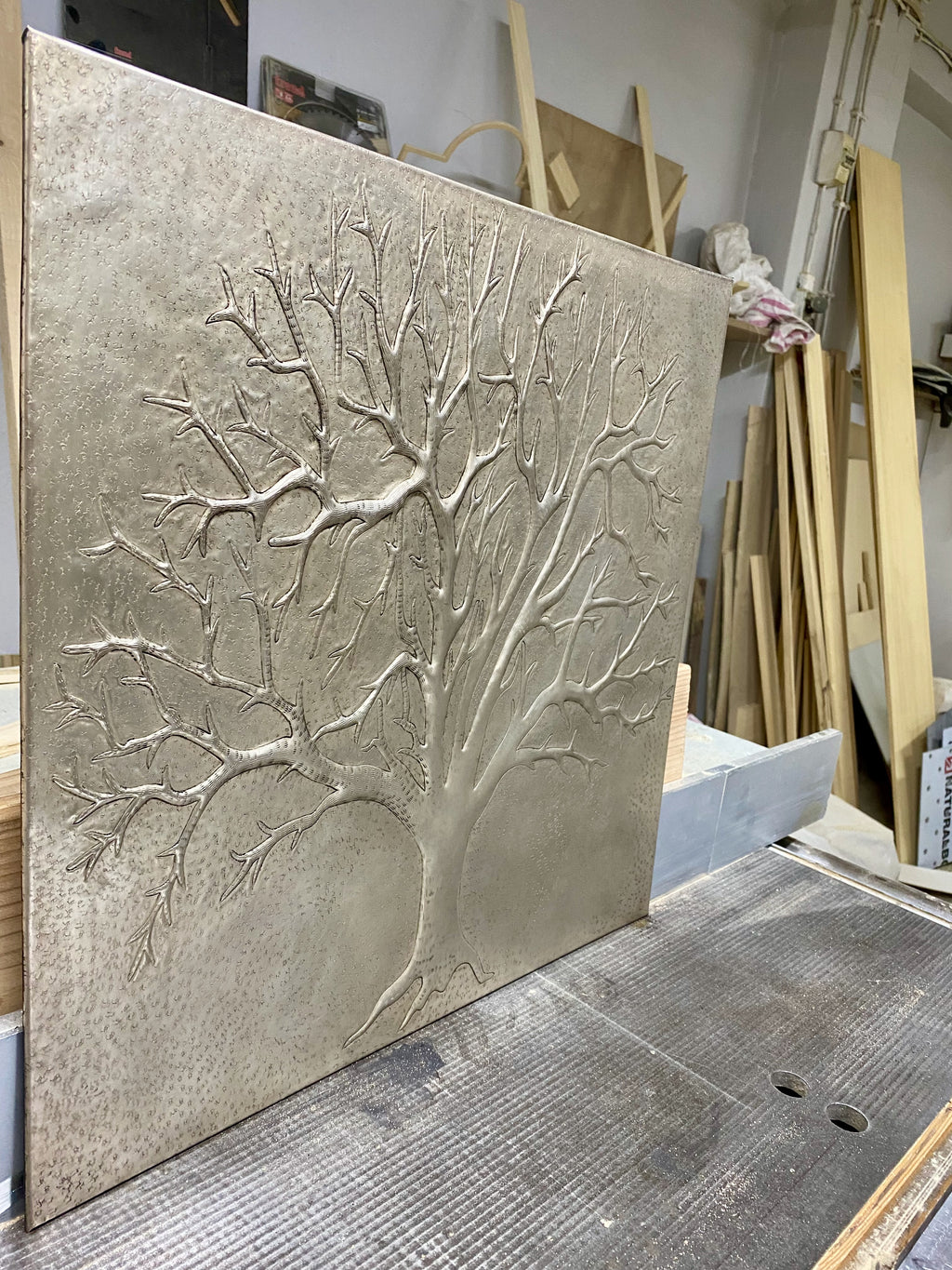 Ancient Tree Copper Backsplash