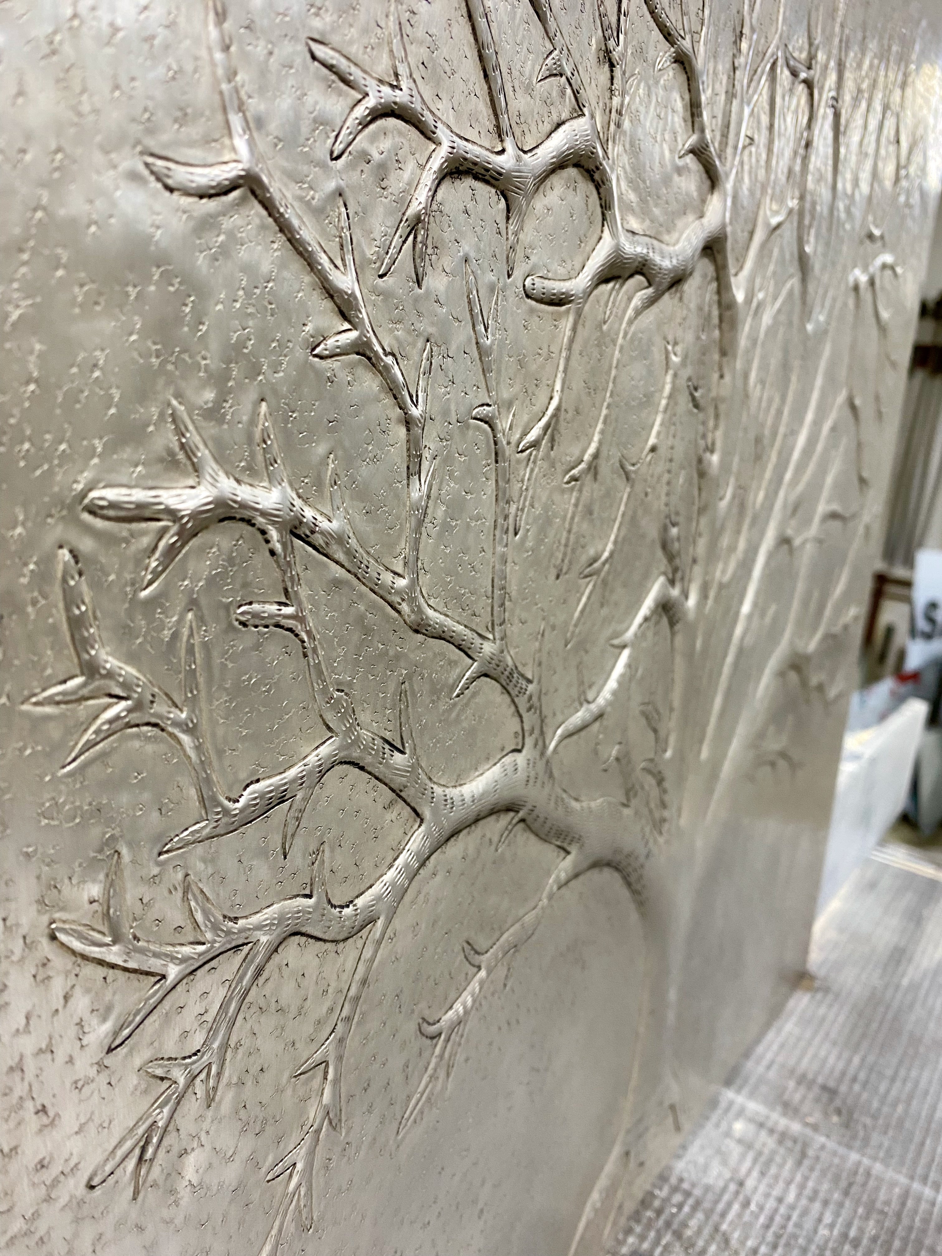 Ancient Tree Copper Backsplash