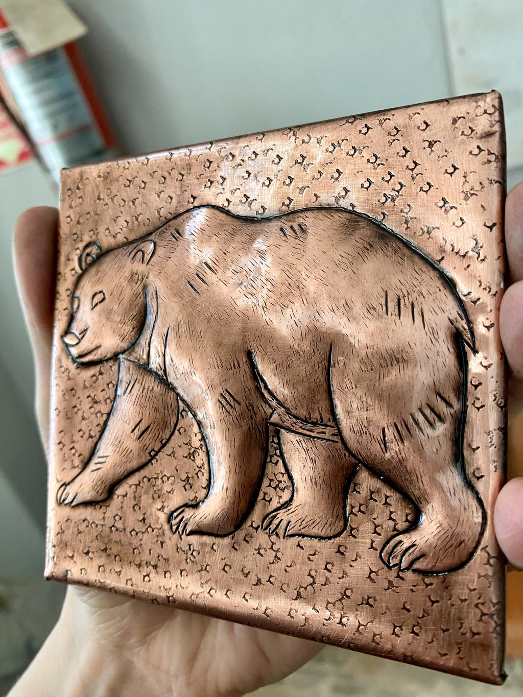 6×6 Copper Backsplash Tiles – Custom Design