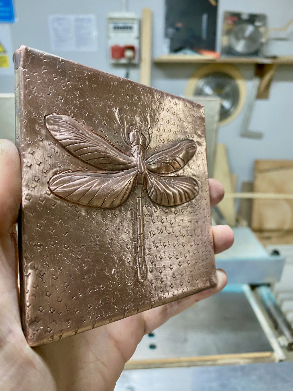 6×6 Copper Backsplash Tiles – Custom Design