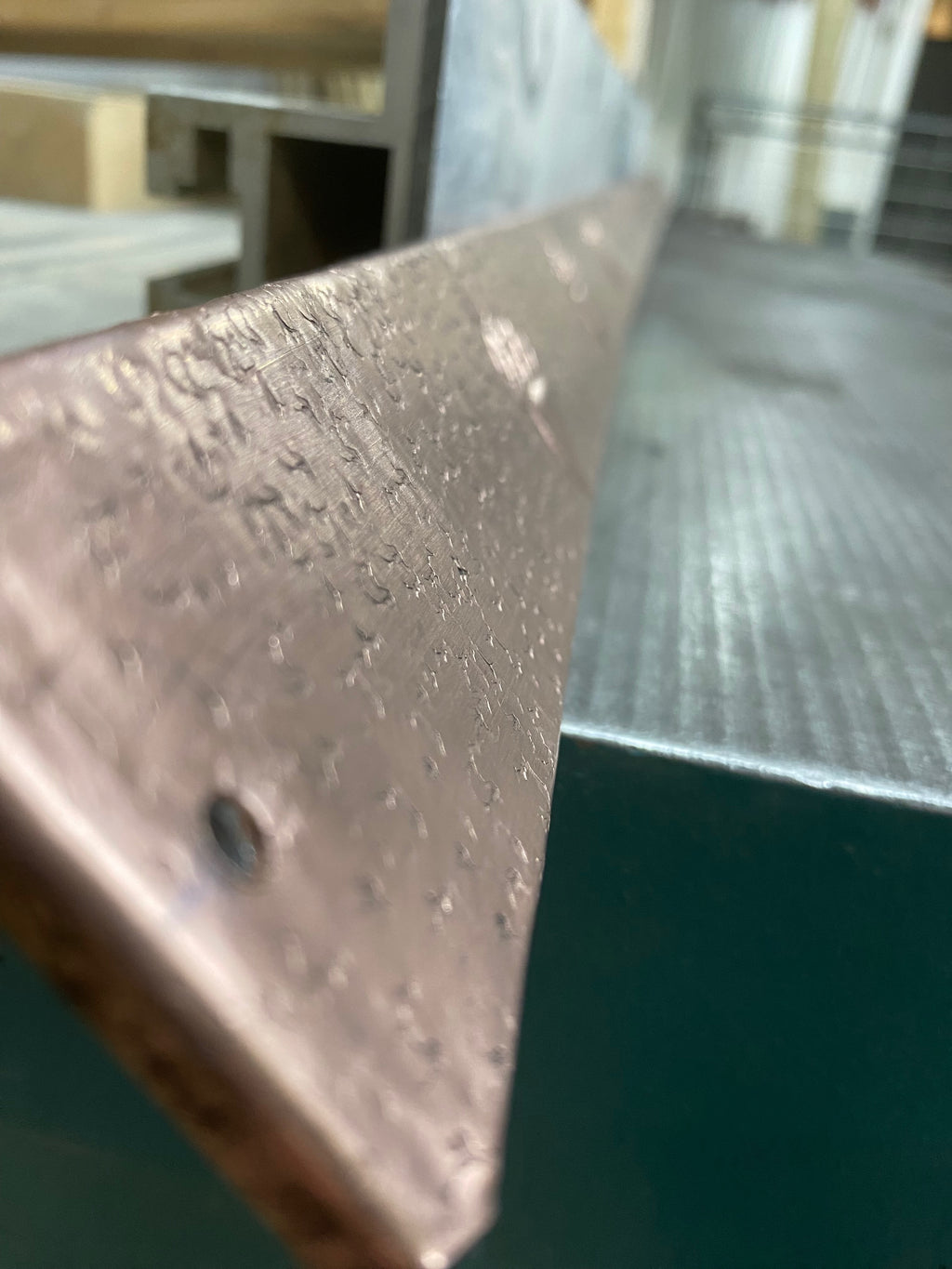 Copper Backsplash Trim Strip (Design Options, Custom Size)