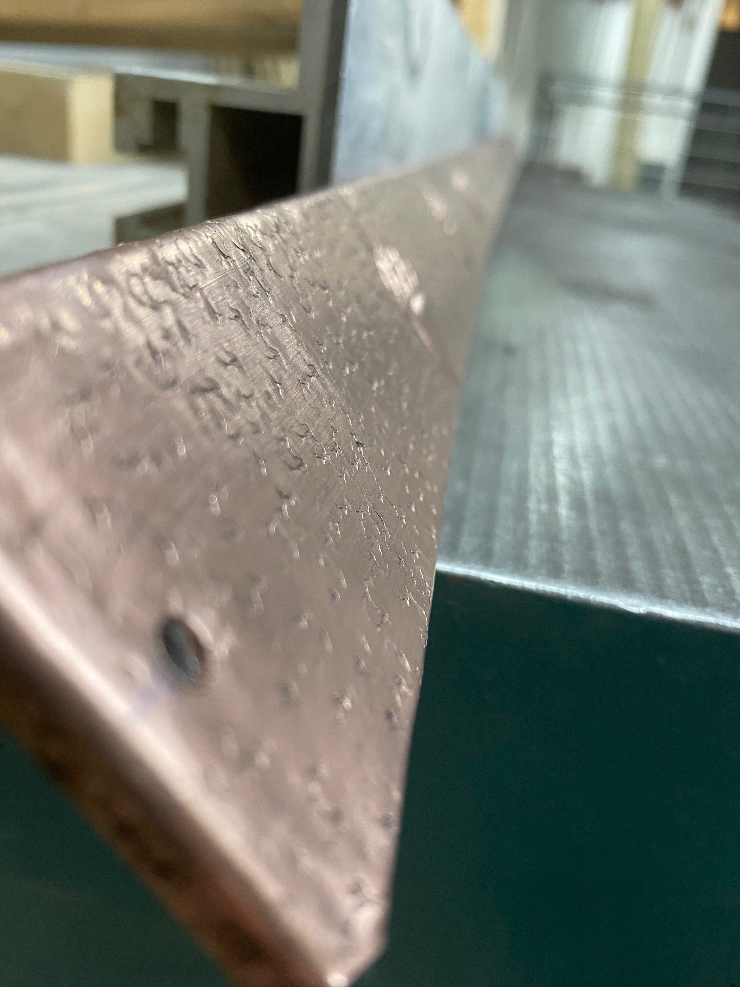 Copper Backsplash Trim Strip (Design Options, Custom Size)