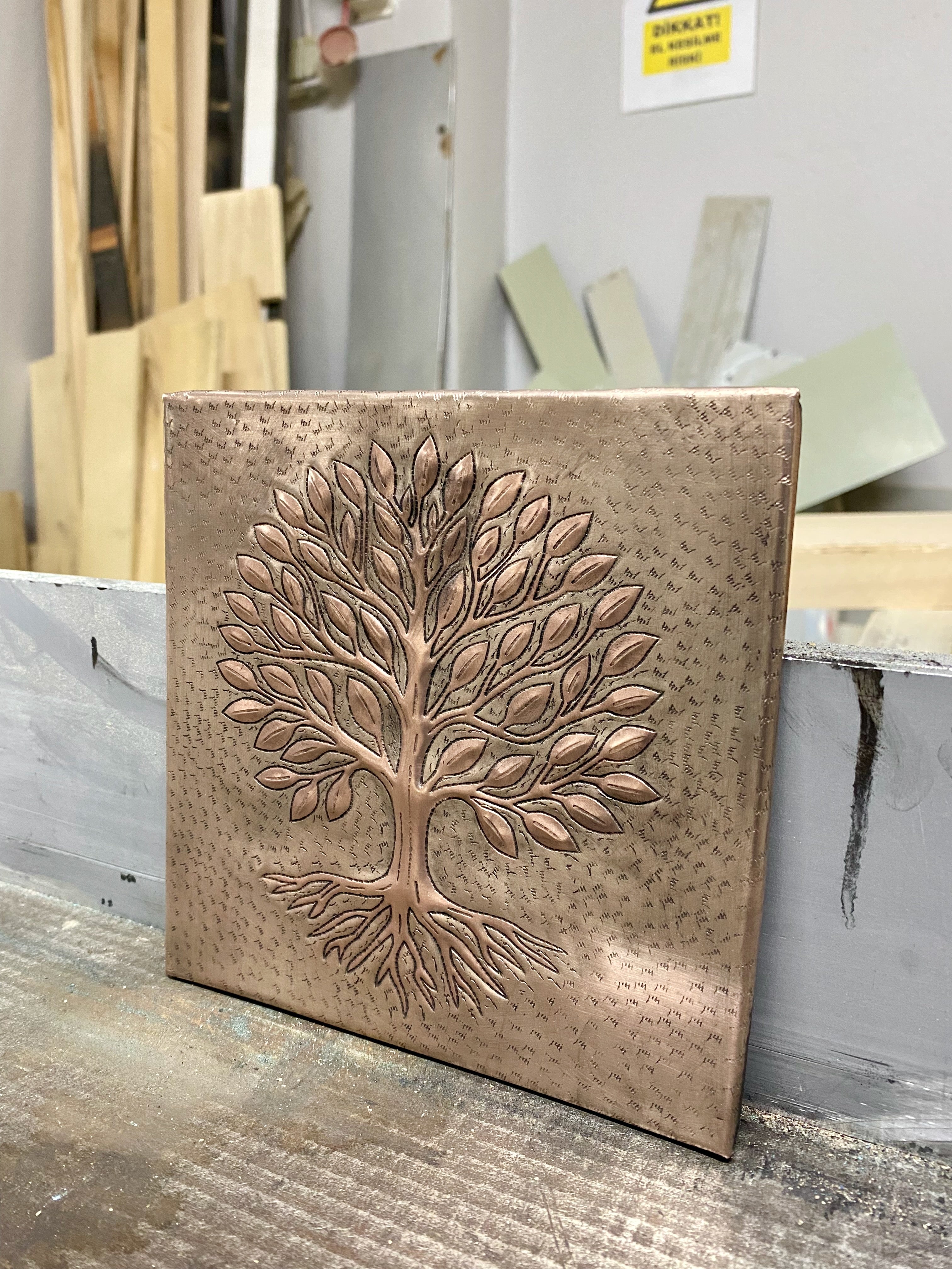 6×6 Copper Backsplash Tiles – Custom Design