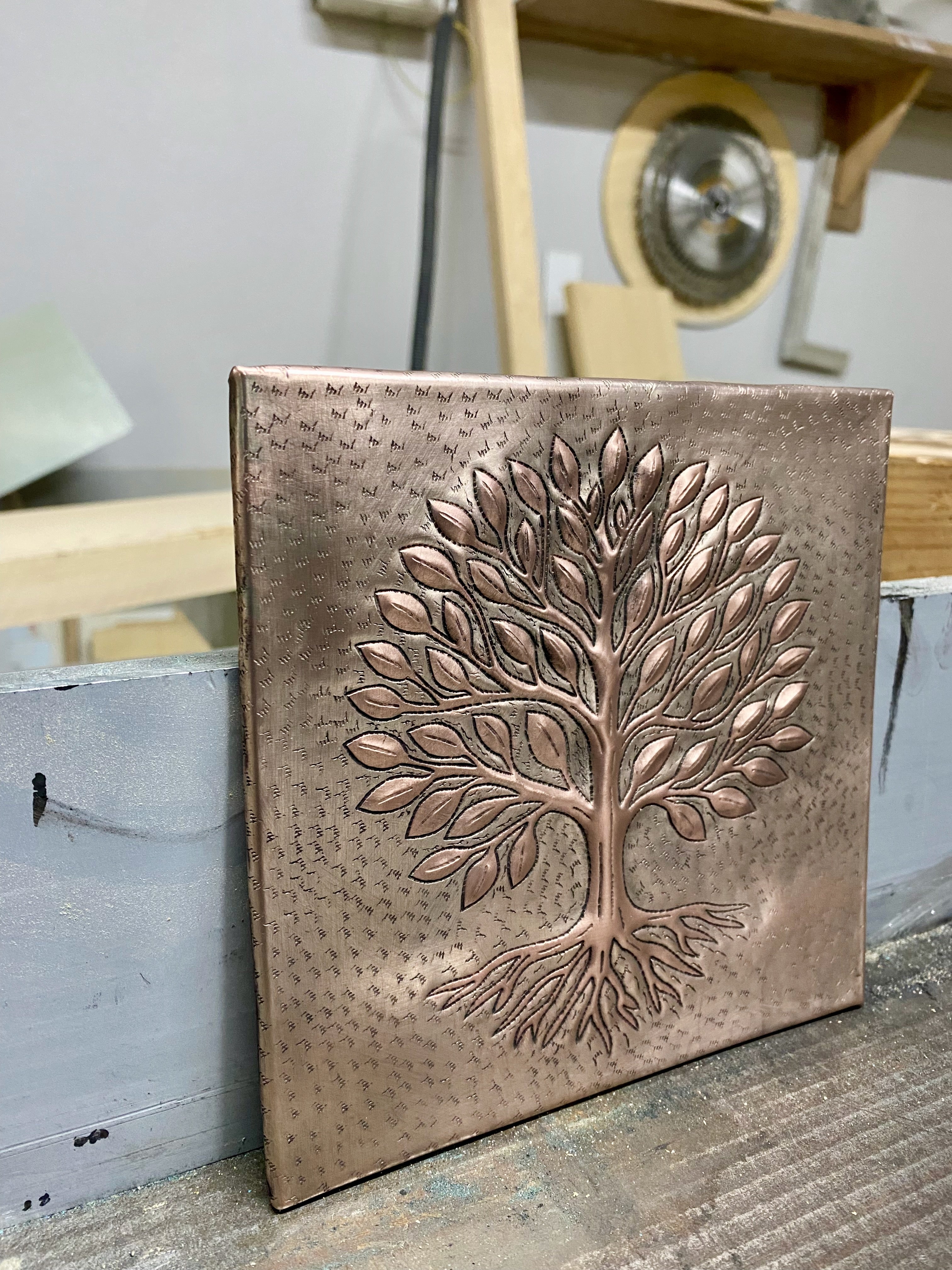 6×6 Copper Backsplash Tiles – Custom Design