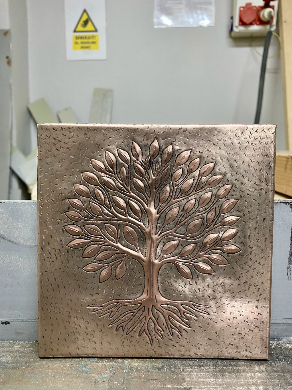 6×6 Copper Backsplash Tiles – Custom Design