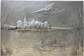Lakeside Ducks Copper Backsplash