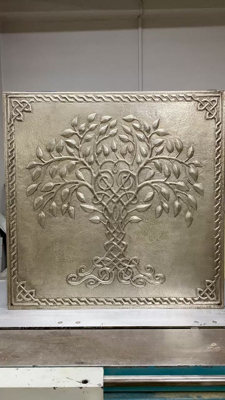 Celtic Tree of Life Copper Backsplash