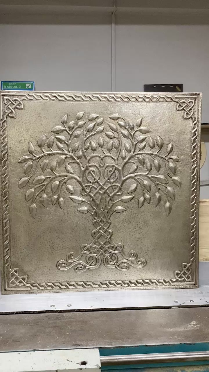Celtic Tree of Life Copper Backsplash