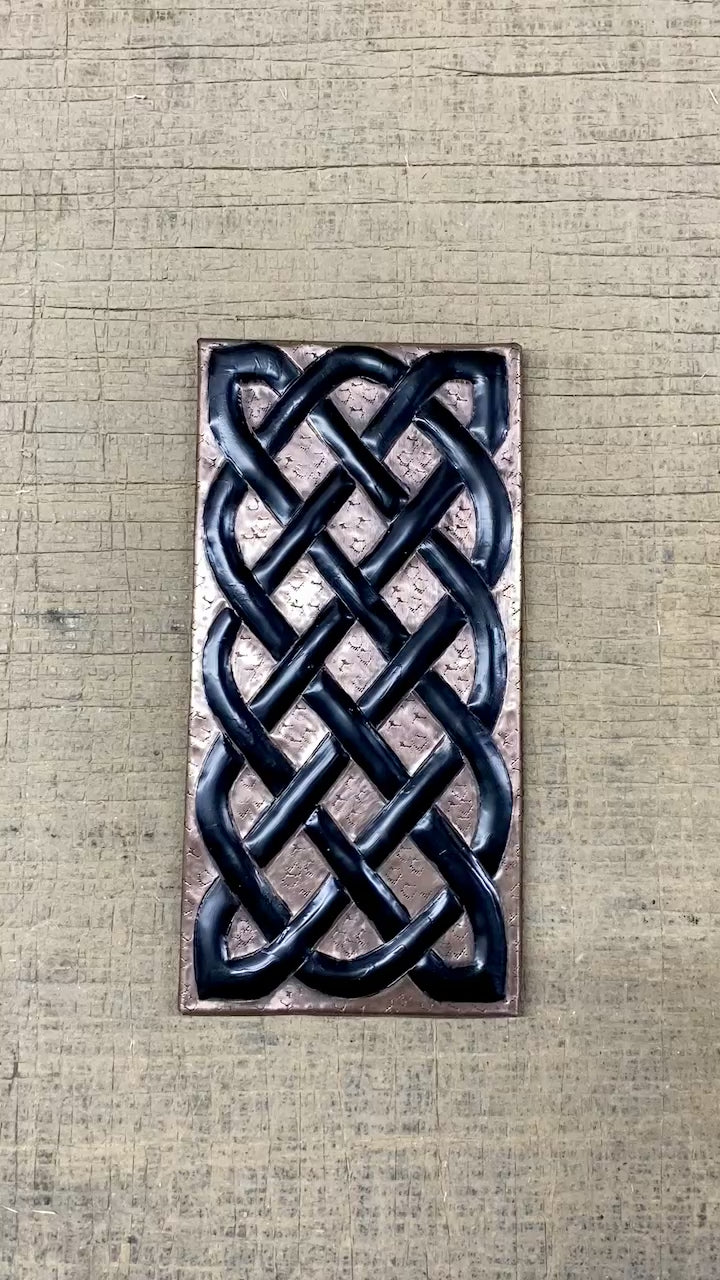 Rectangular Copper Border Tile – Decorative Liner, Trim & Accent Strip