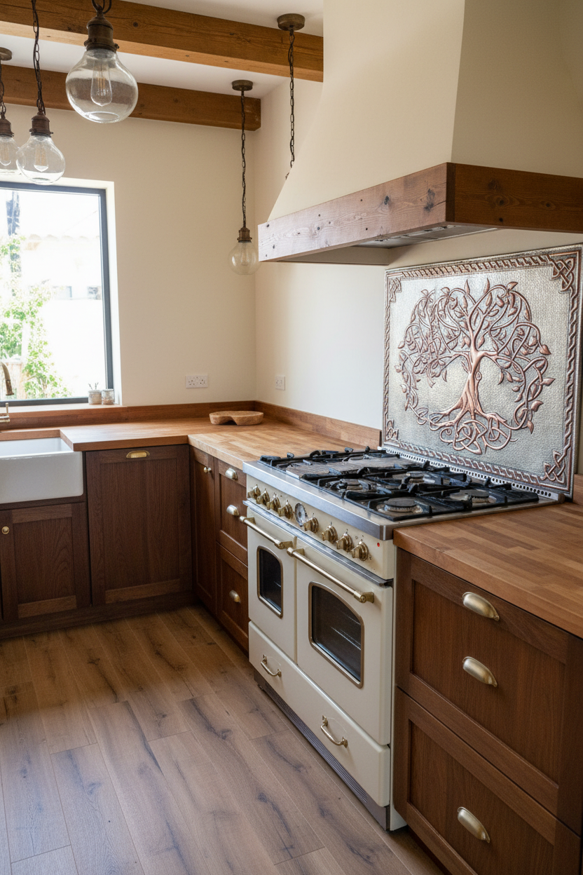 Your panel in farmhouse kitchen